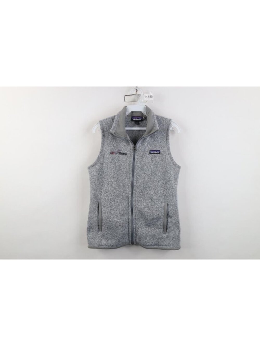 Patagonia Better Sweater Vest Jacket Womens Size S Heather Gray Full Zip Knit